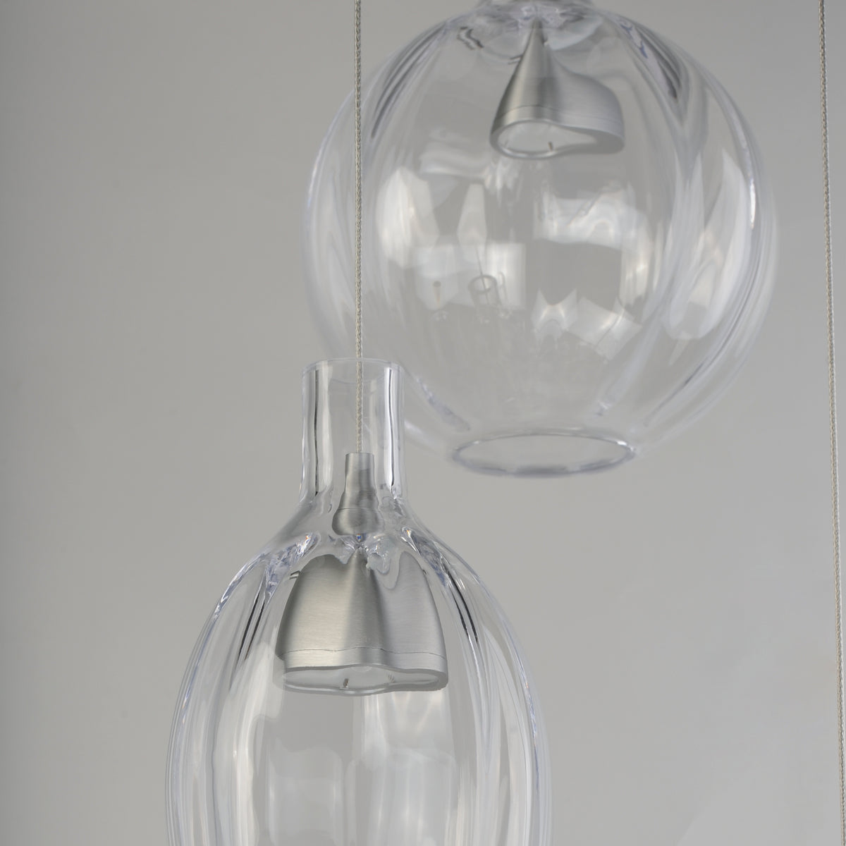 Studio M Lighting - SM49314CL - Ray Dance Suspension - Ray Dance - Aluminium brossé