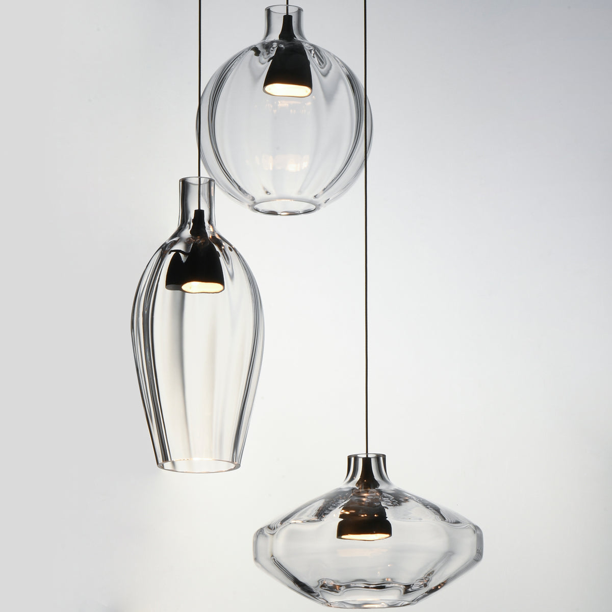 Studio M Lighting - SM49314CL - Ray Dance Suspension - Ray Dance - Aluminium brossé