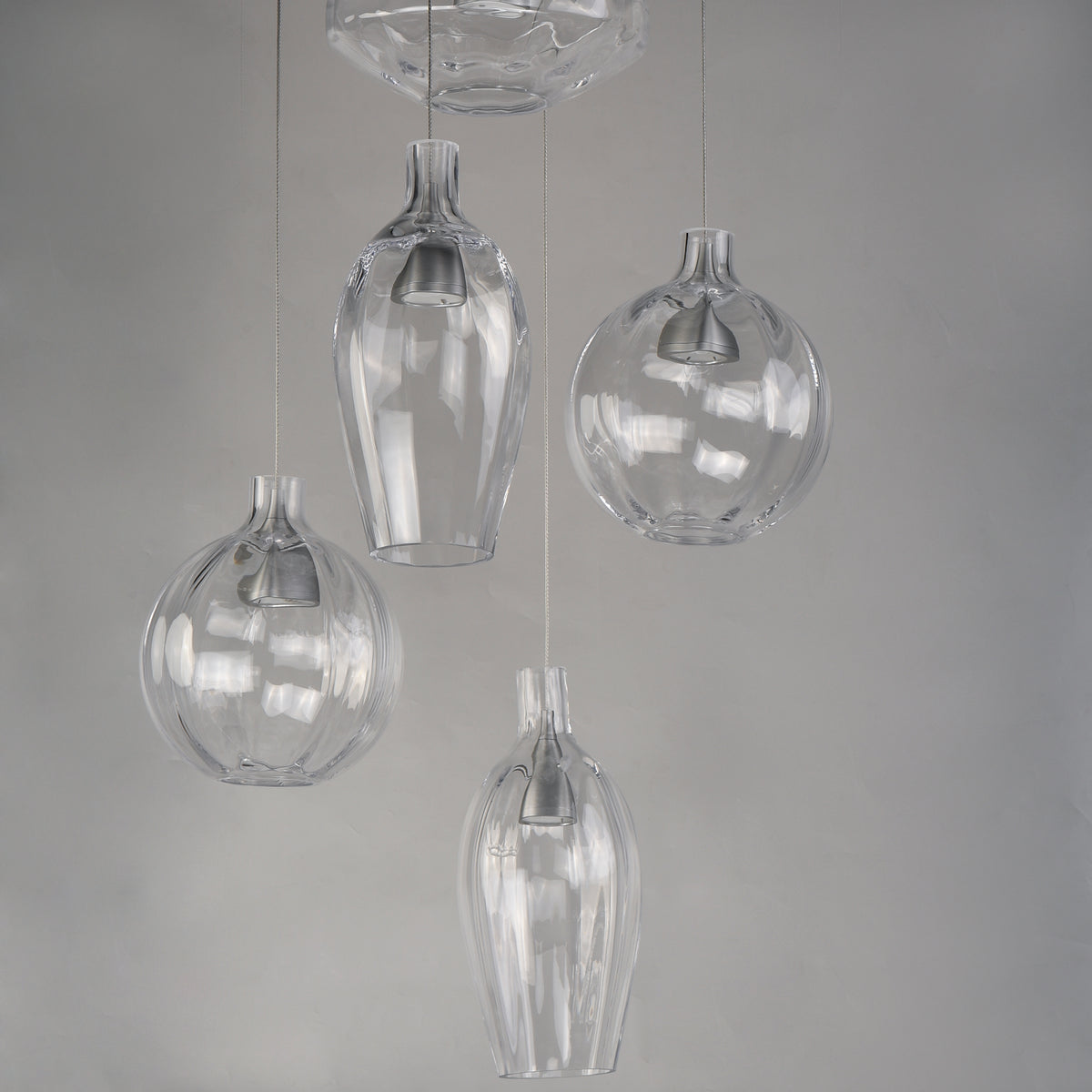 Studio M Lighting - SM49315CL - Ray Dance Suspension - Ray Dance - Aluminium brossé