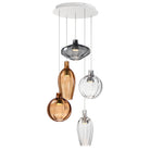 Studio M Lighting - SM49315EMSK - Ray Dance Suspension - Ray Dance - Aluminium brossé