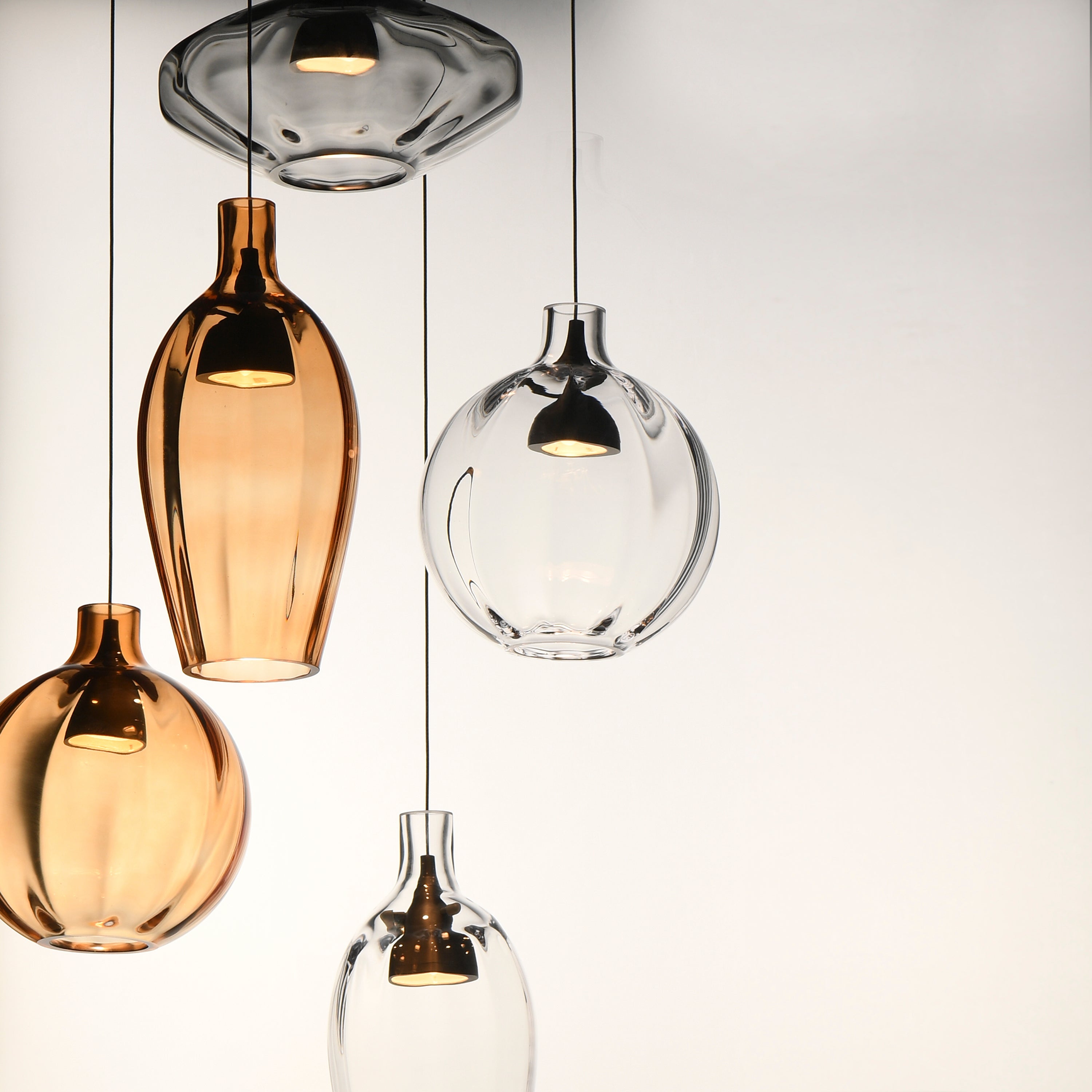 Studio M Lighting - SM49315EMSK - Ray Dance Pendant - Ray Dance - Brushed Aluminum