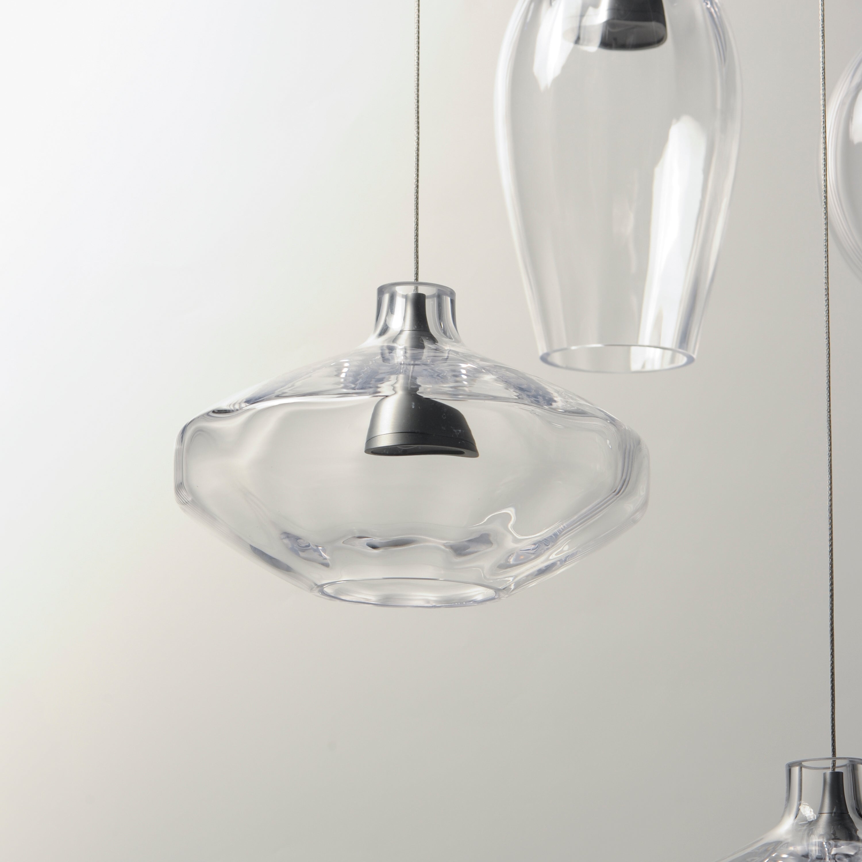 Studio M Lighting - SM49317CL - Ray Dance Pendant - Ray Dance - Brushed Aluminum