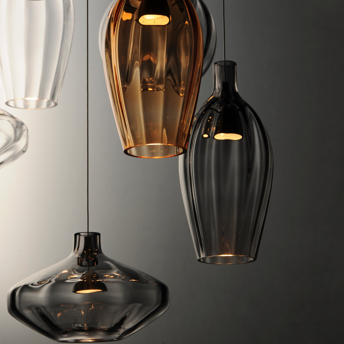 Studio M Lighting - SM49317EMSK - Ray Dance Suspension - Ray Dance - Aluminium brossé