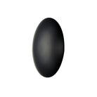Studio M Lighting SM81850BK Vesta Plafonnier En noir, vue de face sur fond blanc