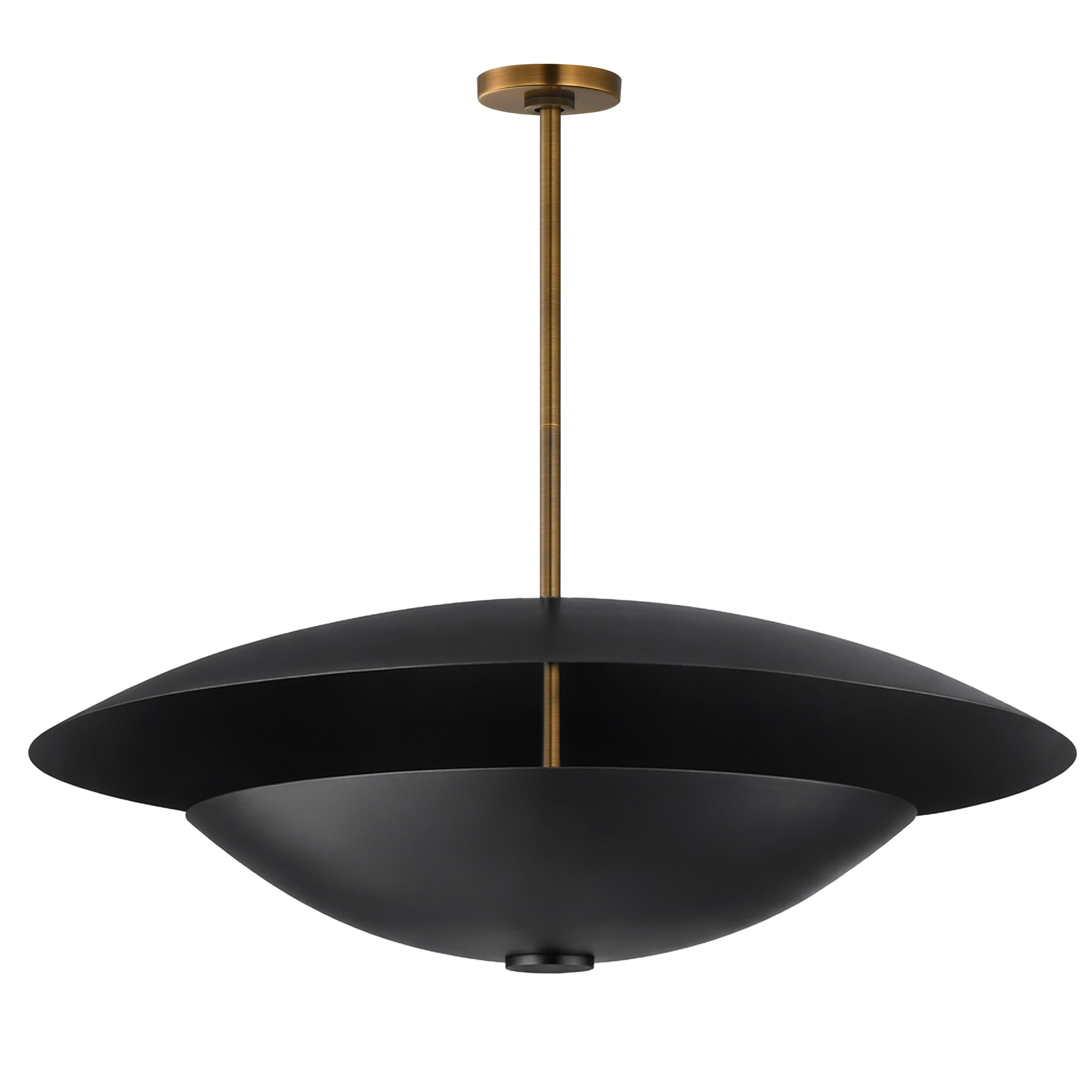 Studio M Lighting - SM81858BKFG - Vesta Pendant - Vesta - French Gold