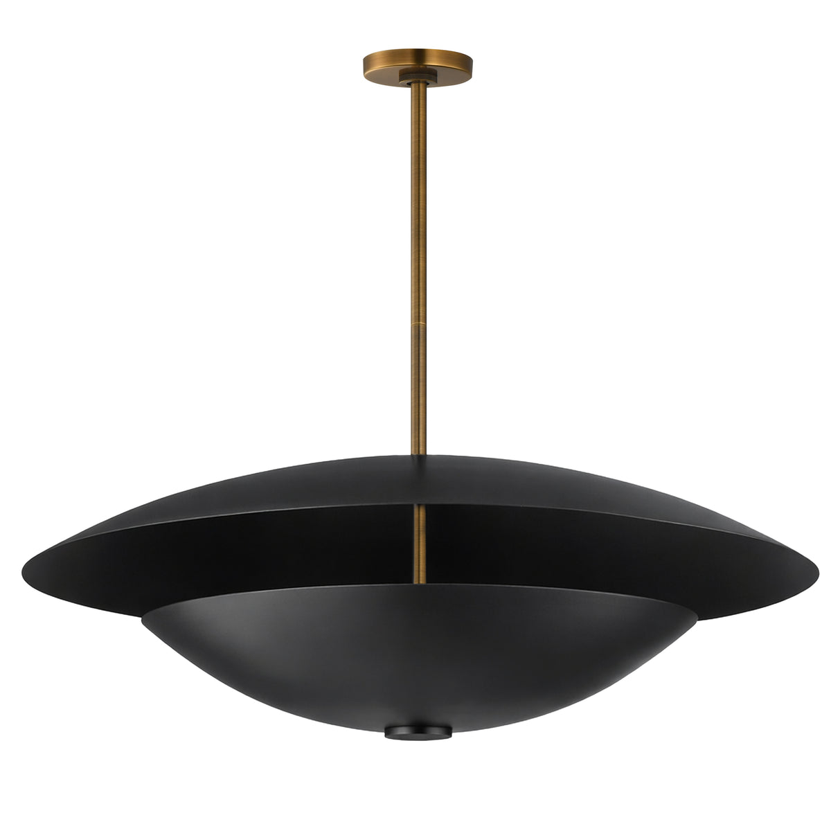 Studio M Lighting - SM81858BKFG - Vesta Pendant - Vesta - French Gold
