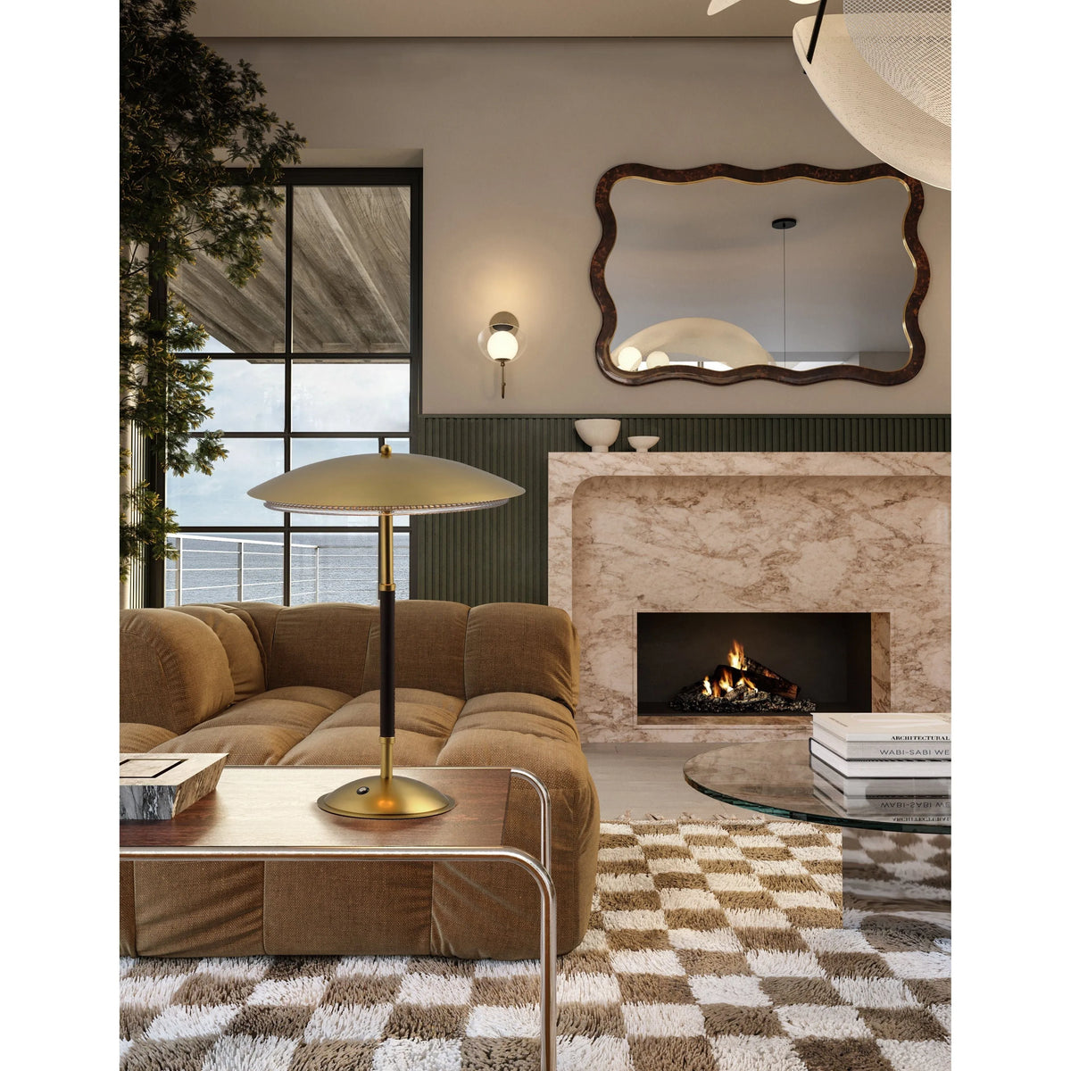 Prismatic LED Table Lamp