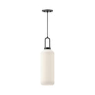 Alora Canada - PD401606MBOP - One Light Pendant - Soji - Matte Black/Opal Matte Glass