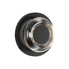 Applique murale extérieure à DEL Stephord de Kuzco Lighting EW97204-BK/CL, couleur noire