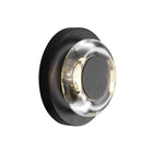 Applique murale extérieure à DEL Stephord de Kuzco Lighting EW97204-BK/CL, couleur noire