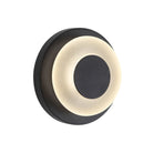 Applique murale extérieure à DEL Stephord de Kuzco Lighting EW97204-BK/FR, couleur noire