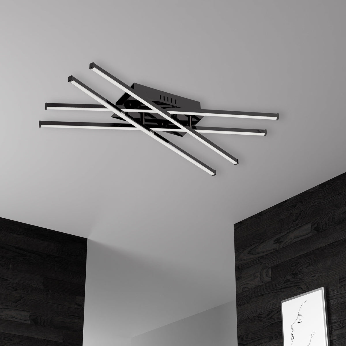 Summit LED Small Rectangle Flush Mount