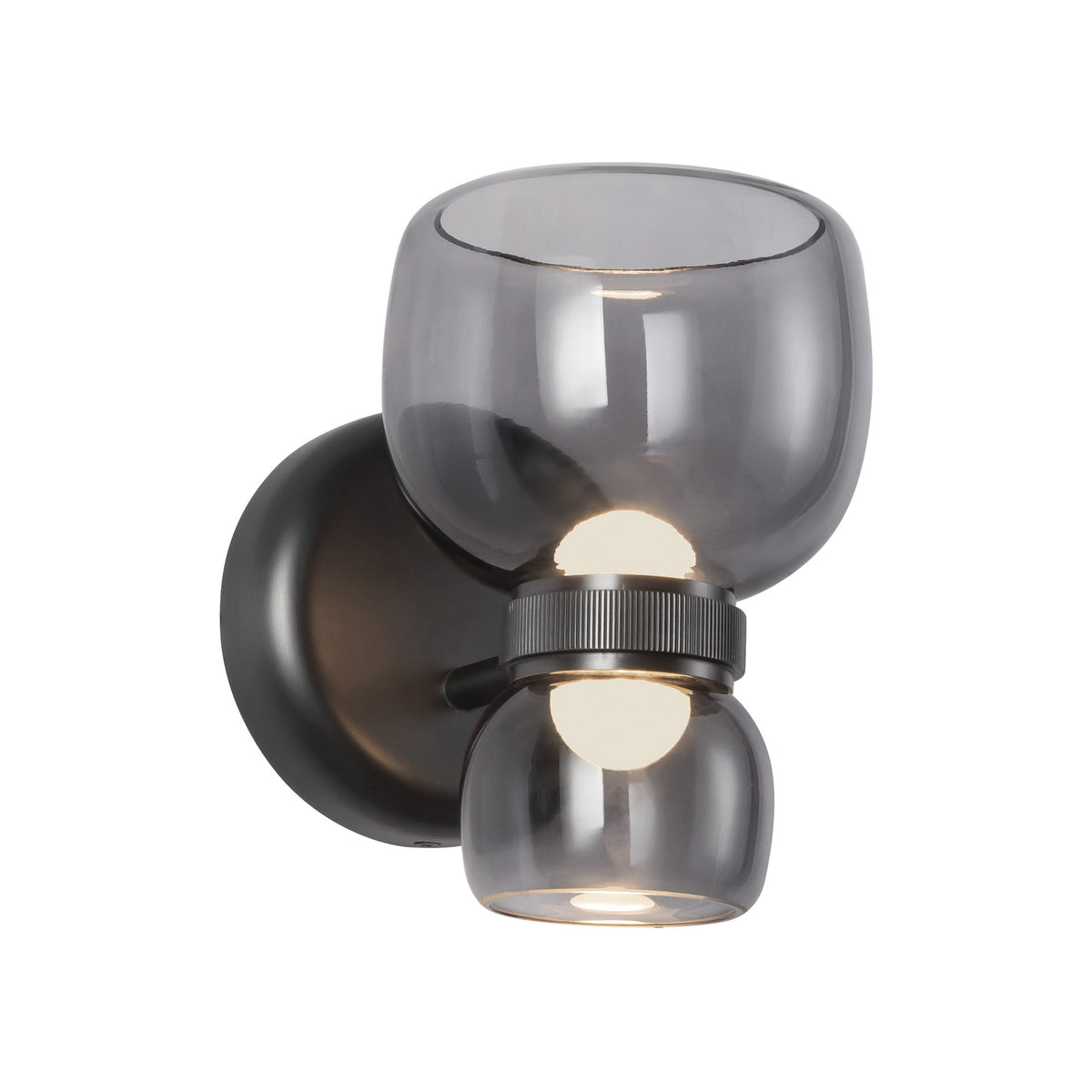 Alora Canada - WV310205VBCL - Meuble-lavabo à DEL - Sutton - Laiton vieilli/Verre transparent