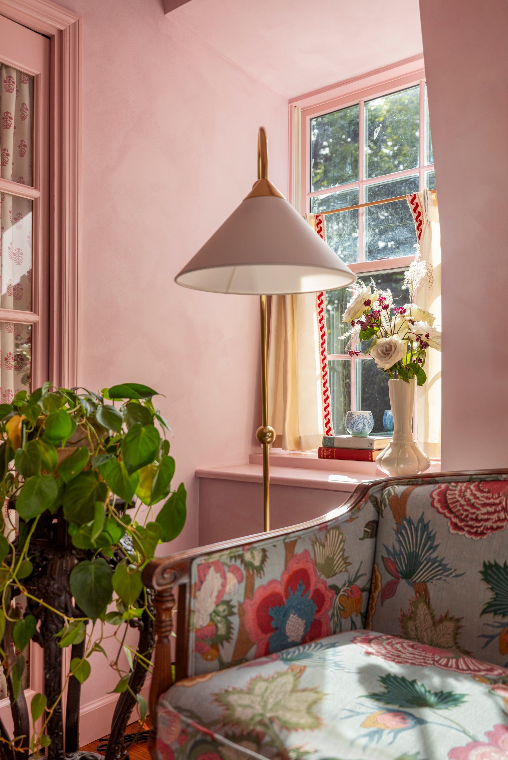 Lampadaire Mitzi HL682401-AGB Sang en Laiton vieilli