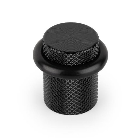 Door stopper - GRAF V8009 brushed black 27 mm