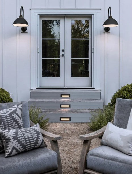 Dash Louvered LED Flush Step Light