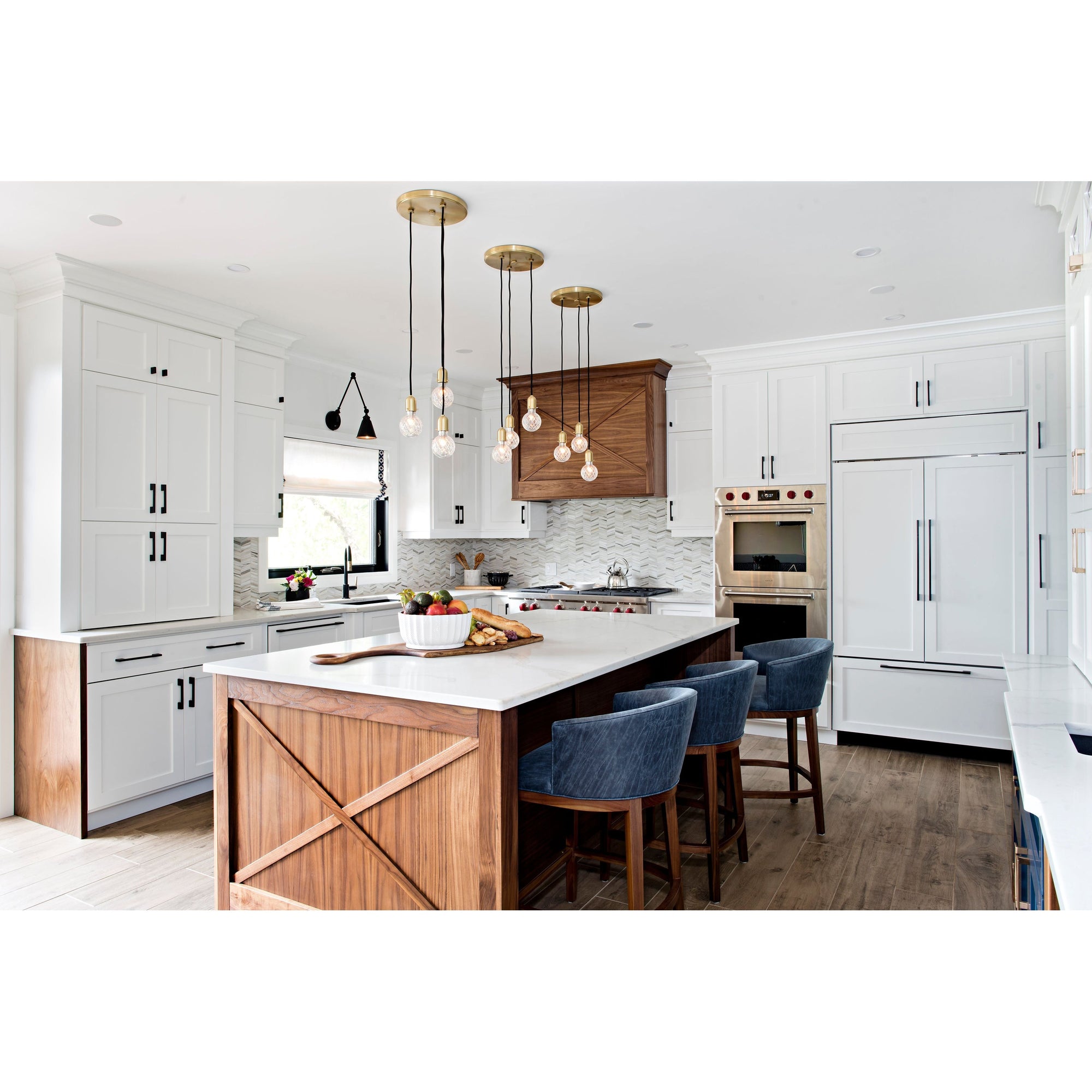 Hudson Valley Lighting - Marlow Pendant - 1103-AGB | Montreal Lighting & Hardware