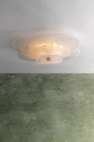 Mitzi H994501-AGB Starlie Flush Mount in Aged Brass