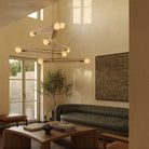 Tala Sycamore Chandelier 5 Tiers in Dusk Pink lifestyle