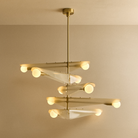 Tala Sycamore Chandelier 5 Tiers in Dusk Pink