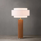 Nova de Californie 1011832WH Tambo Coronado Lampe de table en noyer foncé