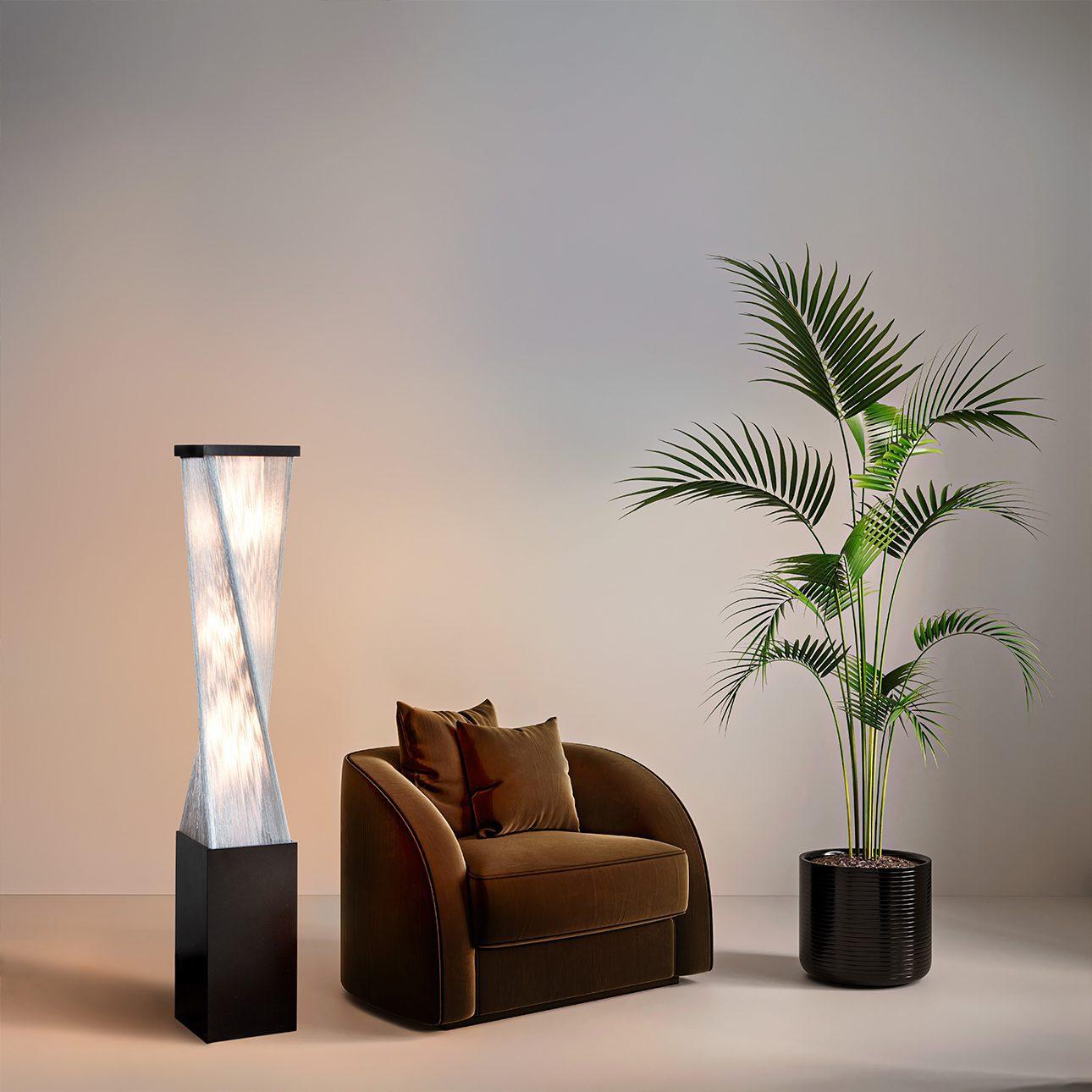 Torque Tall Base Accent Floor Lamp