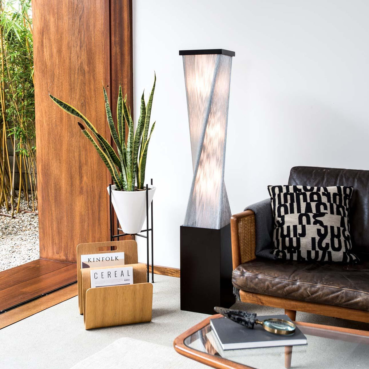 Torque Tall Base Accent Floor Lamp