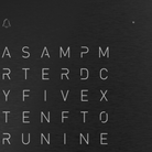QLOCKTWO T4BLSSBL QLOCKTWO EARTH 13.5 Noir profond