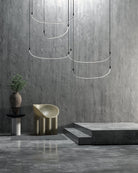 Kuzco Lighting MP89570-BG Talis 5-Bar LED Multi Pendant in Brushed Gold