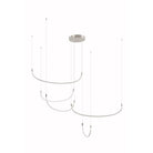 Kuzco Lighting MP89570-BN Talis 5-Bar LED Multi Pendant in Brushed Nickel