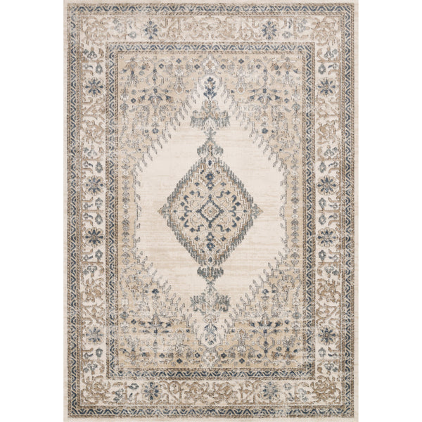 Teagan TEA-02 Oatmeal / Ivory