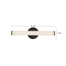 Applique murale et de salle de bain Tectra WS18-044A de Kuzco Lighting