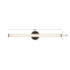 Applique murale et de salle de bain Tectra WS30-044A de Kuzco Lighting