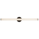 Applique murale et de salle de bain Tectra WS36-044A-BK de Kuzco Lighting