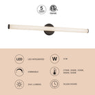 Applique murale et de salle de bain Tectra WS36-044A de Kuzco Lighting