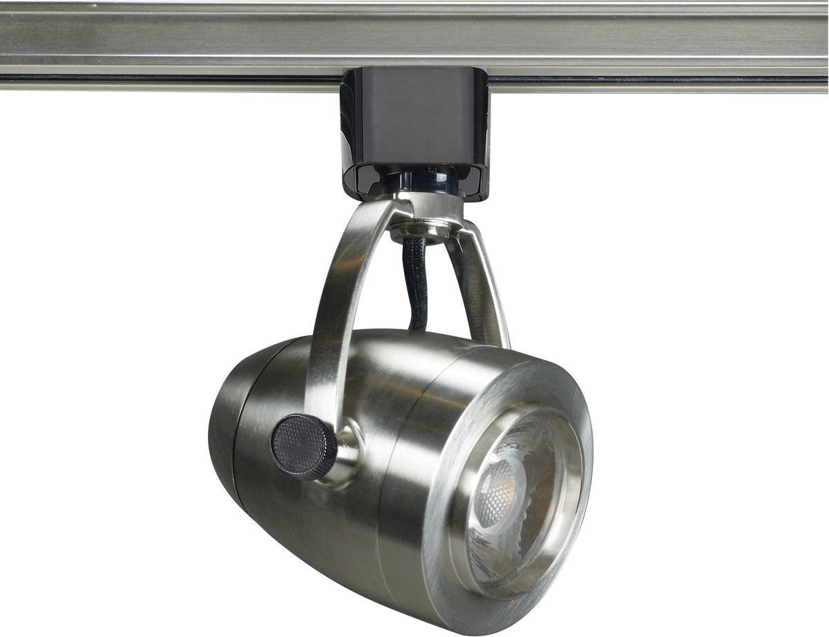 Satco TH415 LED Pinch Back Track Head in Brushed Nickel