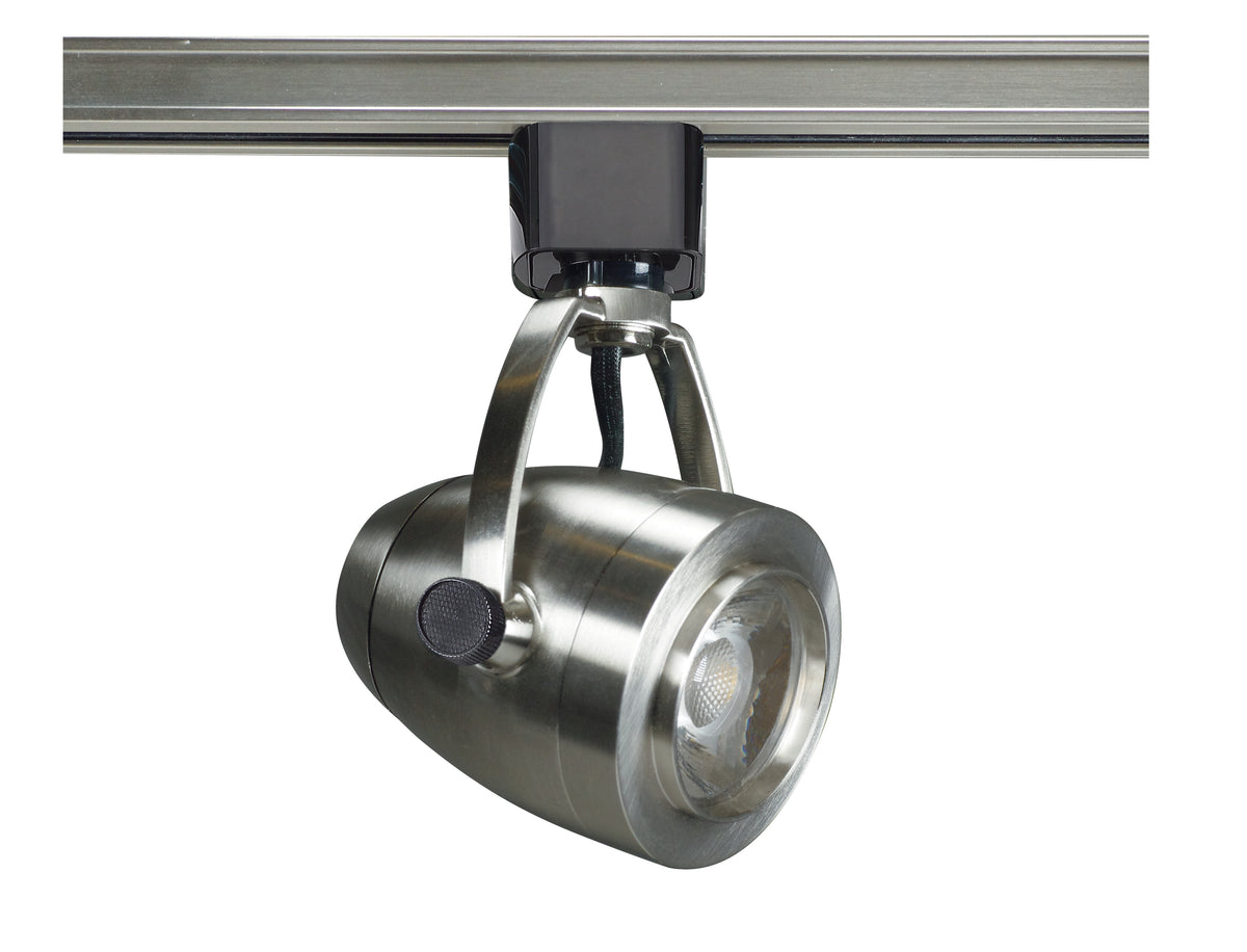 Satco TH417 LED Pinch Back Track Head in Brushed Nickel