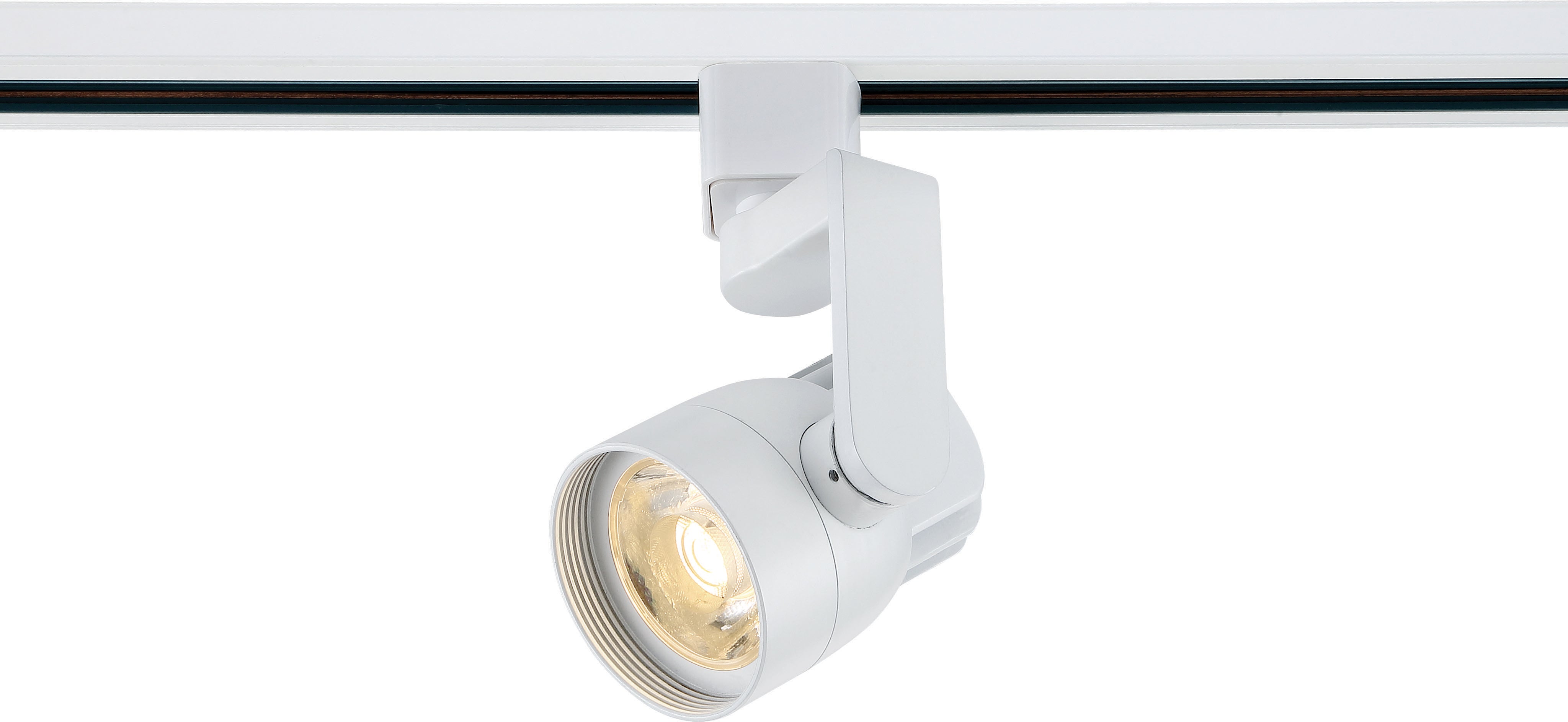 Satco TH421 LED Angle Arm Track Head in White