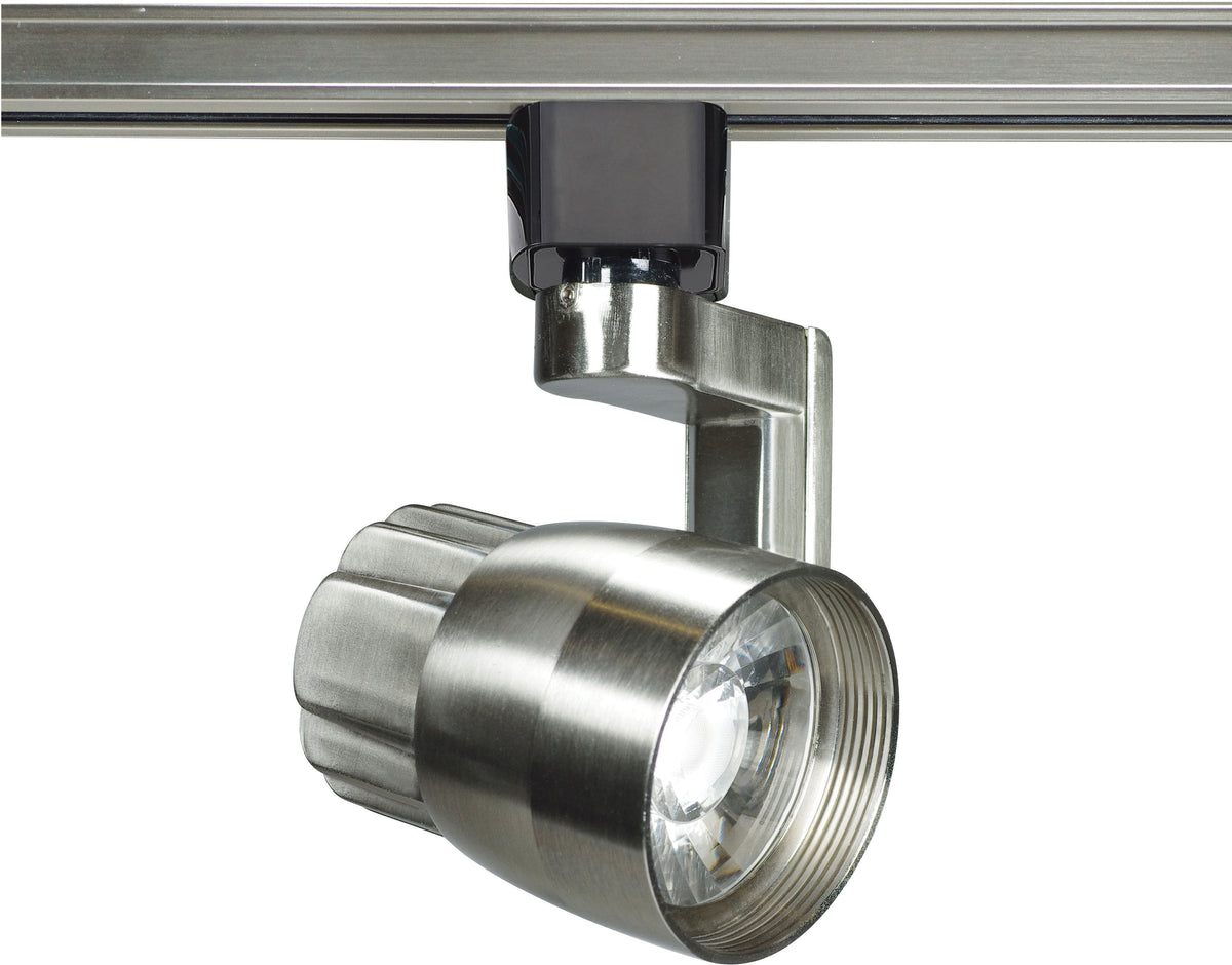 Satco TH425 LED Angle Arm Track Head in Brushed Nickel