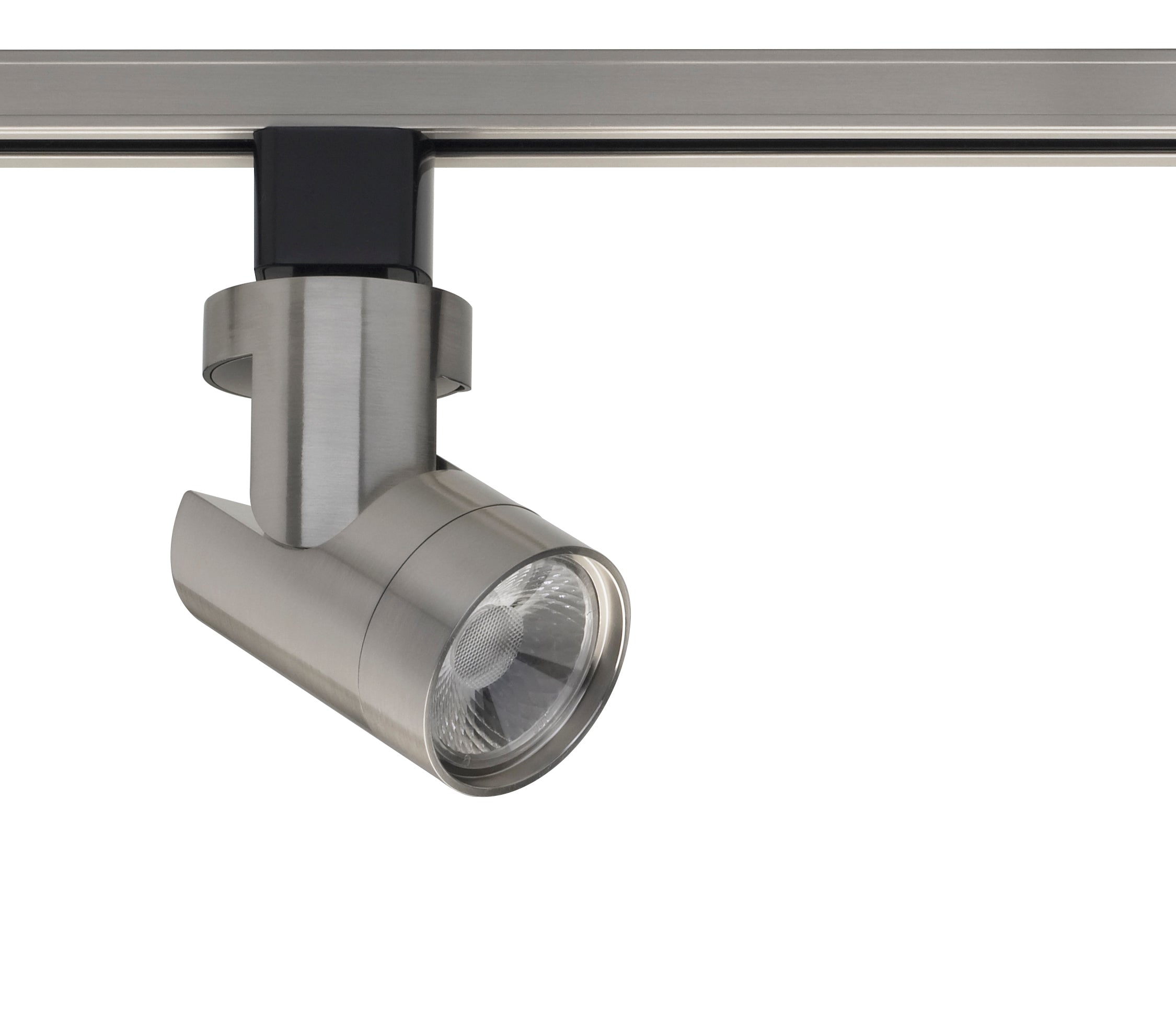 Satco TH437 LED Barrel Track Head in Brushed Nickel