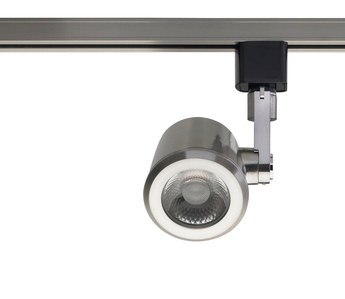 Satco TH457 LED Taper Back Track Head in Brushed Nickel