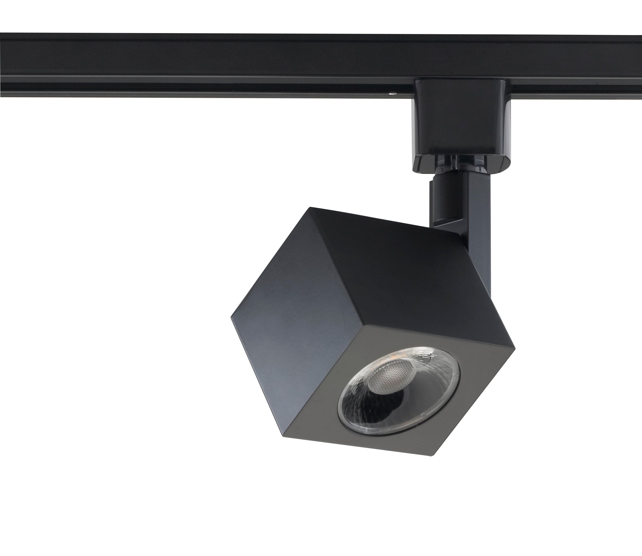 Satco TH462 LED Square Track Head in Black