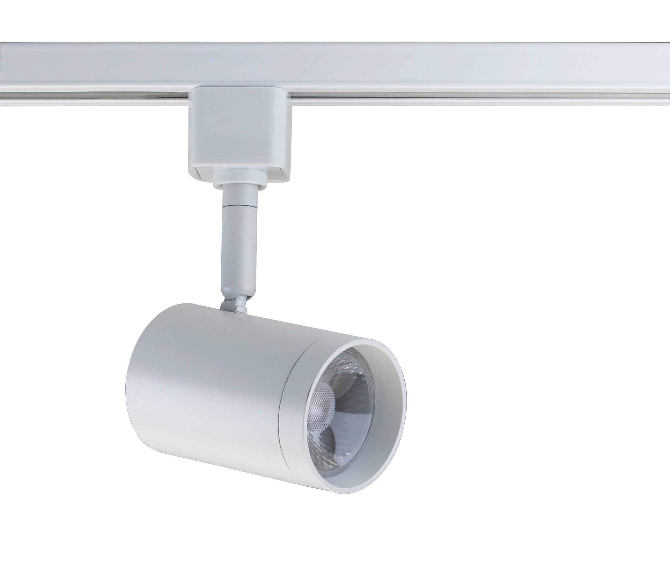 Satco TH471 LED Small Cylinder Track Head in White