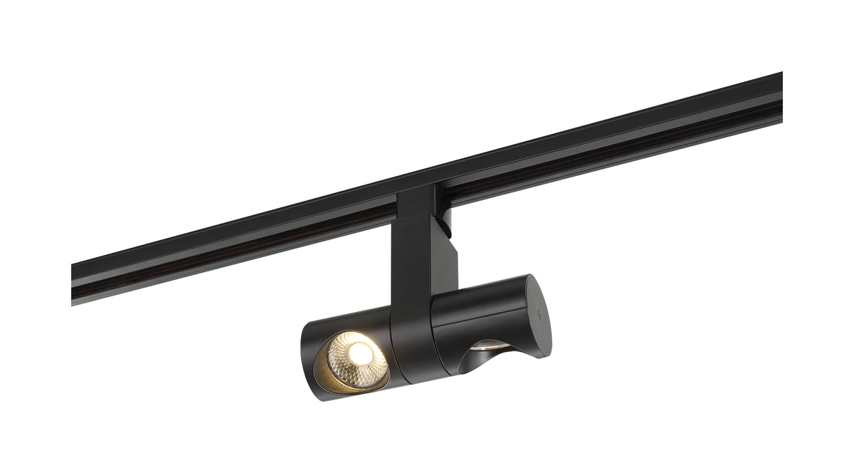 Satco TH480 LED Dual Pipe Track Head in Black