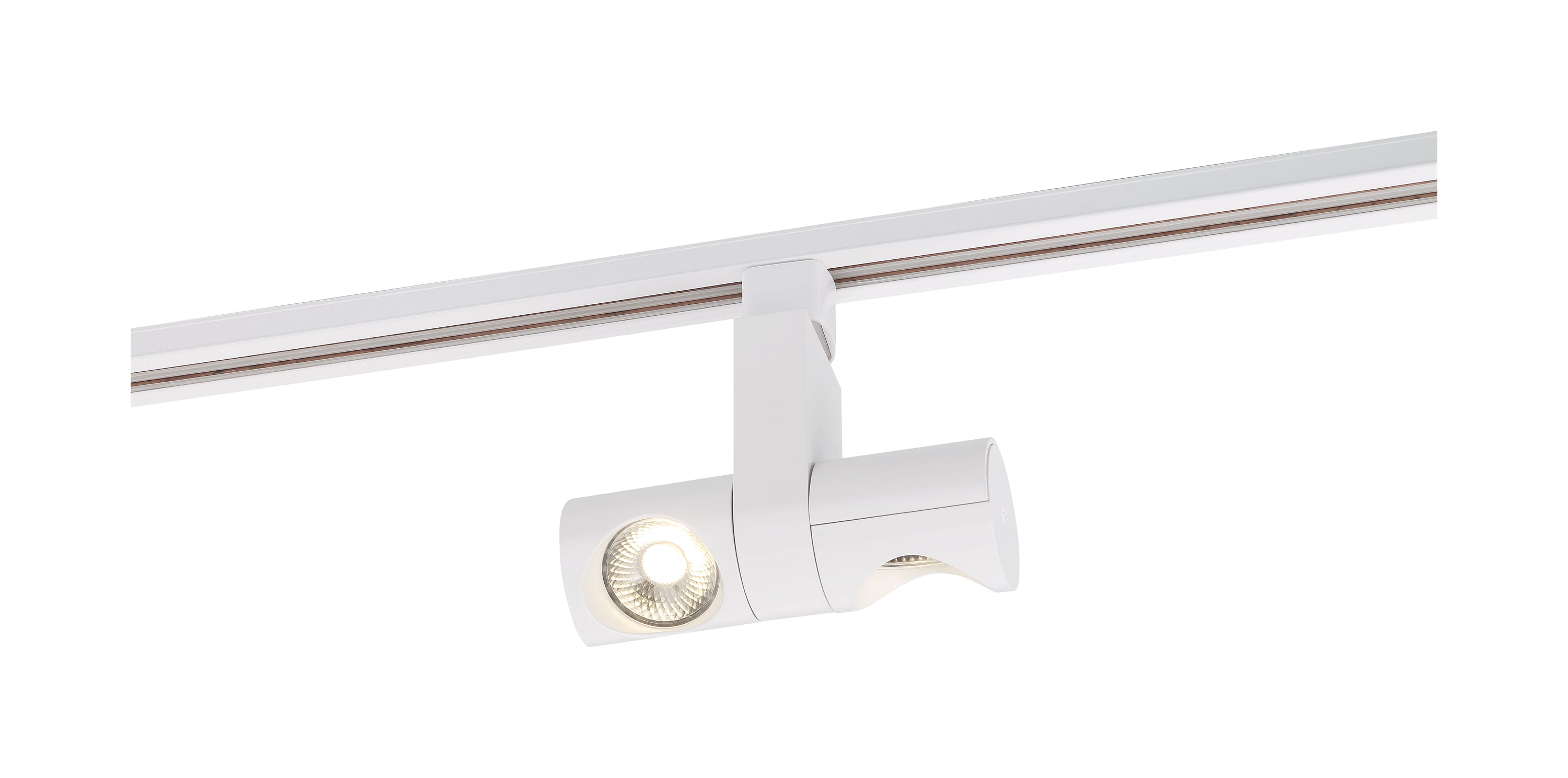 Satco TH482 LED Dual Pipe Track Head in White