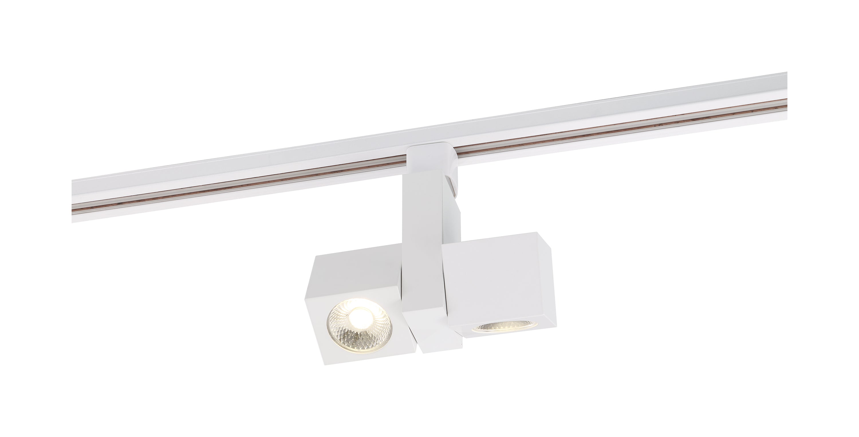 Satco TH486 LED Dual Square Track Head in White