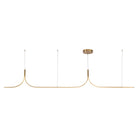 Kuzco Canada - LP17910-BG-UNV-010 - LED Linear Pendant - Thread - Brushed Gold