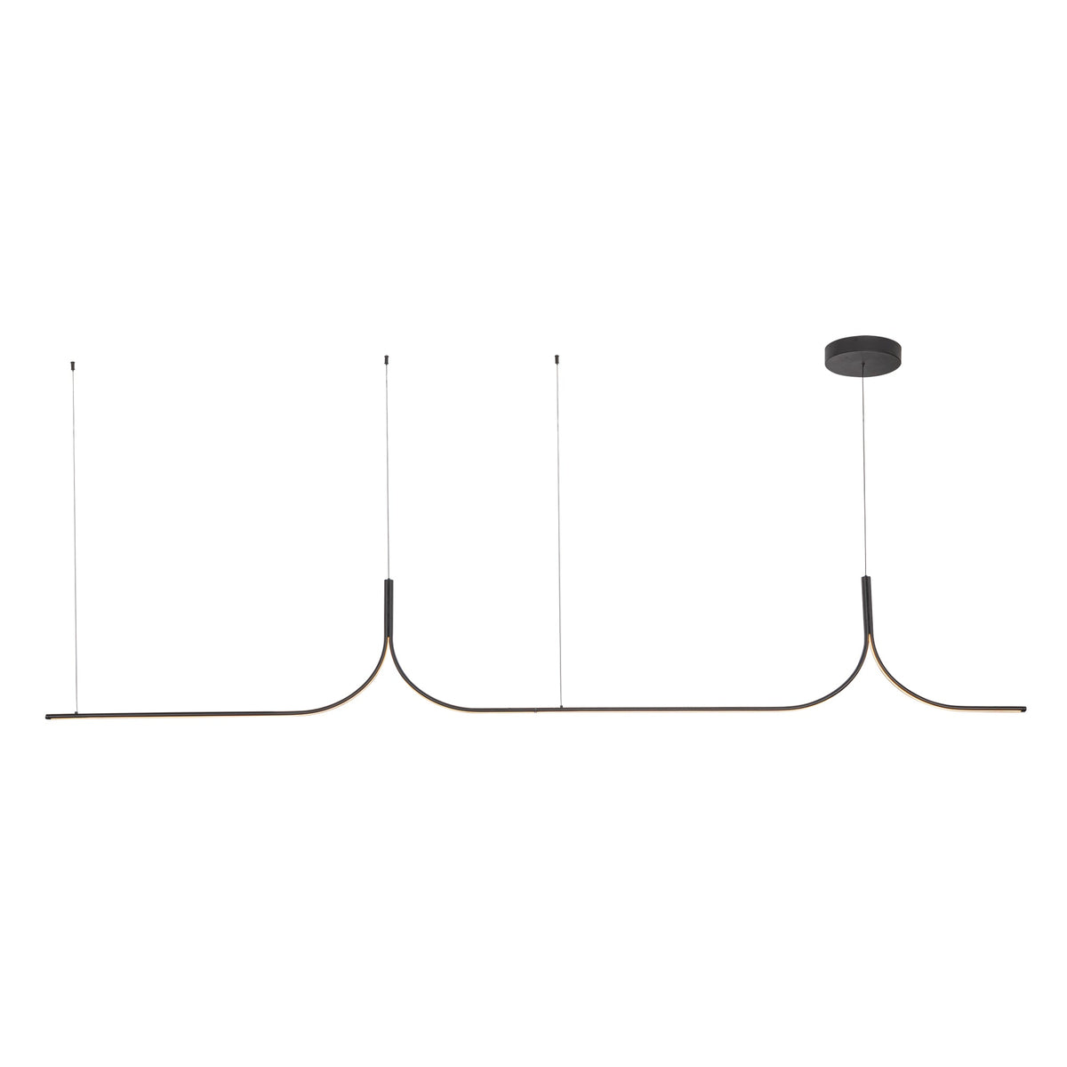 Kuzco Canada - LP17910-BG-UNV-010-RT - LED Linear Pendant - Thread - Brushed Gold