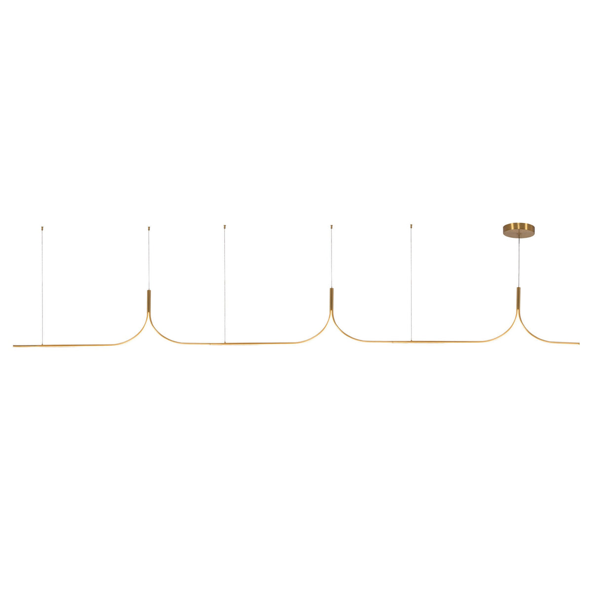 Kuzco Canada - LP17915-BG-UNV-010-RT - LED Linear Pendant - Thread - Brushed Gold