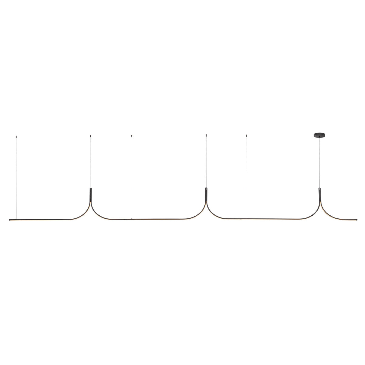 Kuzco Canada - LP17915-BG-UNV-010 - LED Linear Pendant - Thread - Brushed Gold